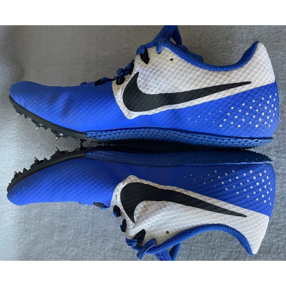 Nike Rival S Running Spikes Blue/White Men's US 11.5 806554-400 Track‎ & Field